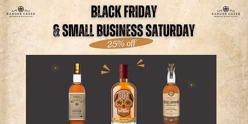Black Friday & Small Business Saturday