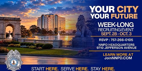 Newport News Police Department Recruiting Event