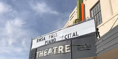 RMSA Fall Piano Recital