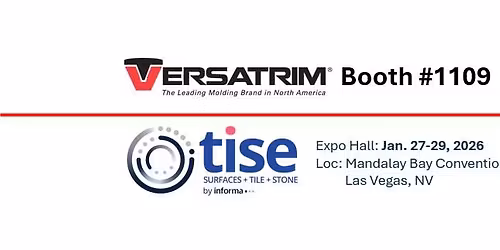 2026 TISE "The International Surfaces Event" - Visit the Versatrim Booth# 1109