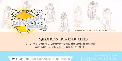 Milongas trimestrielles