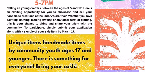 Kids & Teens Craft Sale