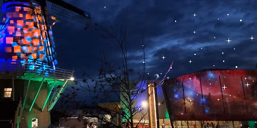 Lights over Te Awahou