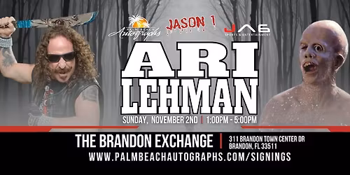 ARI LEHMAN - Public Signing at the BRANDON Store!