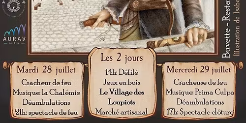 F\u00eate m\u00e9di\u00e9vale d'Auray 2e \u00e9dition 