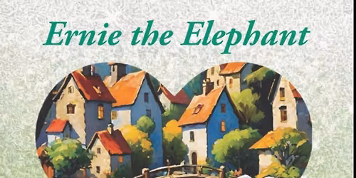 Ernie the Elephant Book Reading, character visit and coloring activity. 