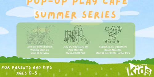 Pop Up Play Cafe - Walking Meet Up!