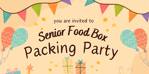 Sr. Food Box Packing Thanksgiving event