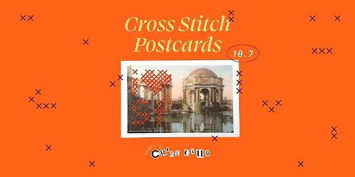 Casey's Craft Club: Cross Stitch Postcards