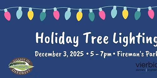 DeForest Community Holiday Tree Lighting