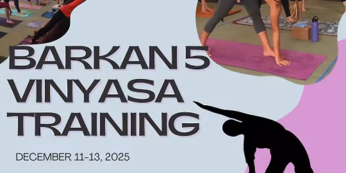 Barkan 5 Vinyasa or Hot Flow 2 - Set Training 