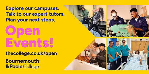 Bournemouth & Poole College Open Event (Fulcrum Campus)
