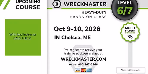 Chelsea, ME Level 6\/7 Oct 9-10, 2026