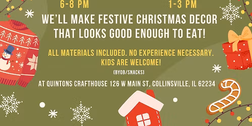 Christmas Fake Bake Workshop