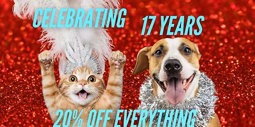 17 Year Anniversary SALE!