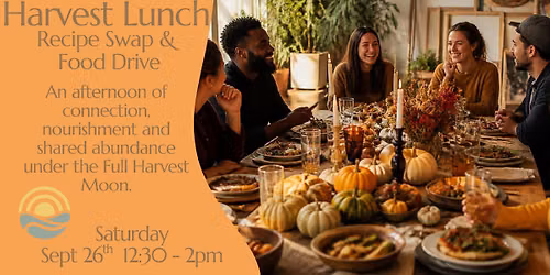 Harvest Lunch: Recipe Swap & Food Drive