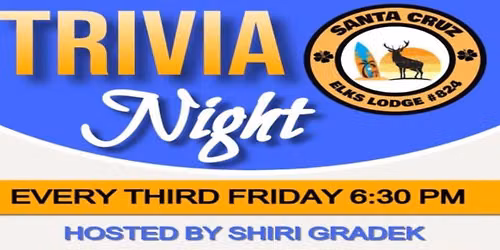 Trivia Night at the Santa Cruz Elks Lodge