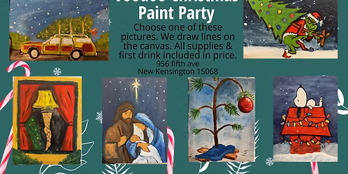 Voodoo Christmas paint party