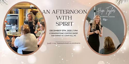 Afternoon with Spirit with Medium Hope Taylor