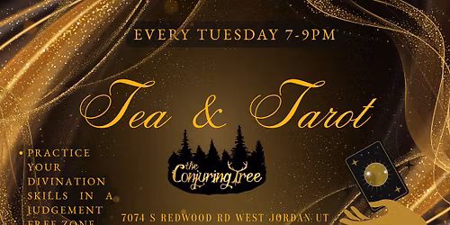 Tea and Tarot Tuesday at The Conjuring Tree