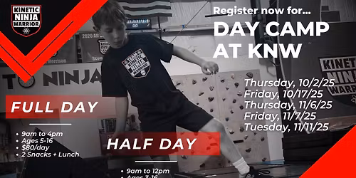 School's Out Camp - Reservation Required