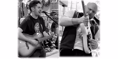 Jeff with Alex Fradkin at ITAM Vets Post 40 in Milford, MA