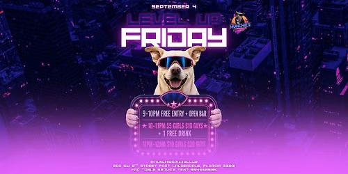 9\/04 LEVEL UP FRIDAYS @ MUNCHIE'S FORT LAUDERDALE