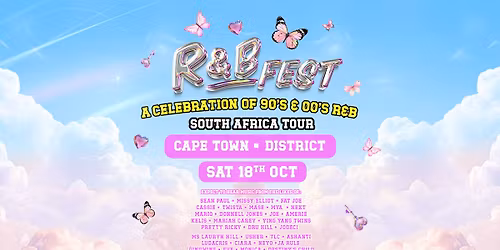 R&B Fest Is Coming To Cape Town! (New Date TBC )
