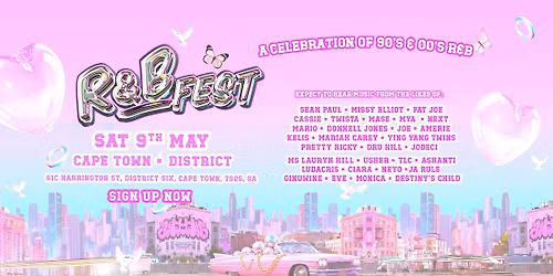 R&B Fest Is Coming To Cape Town! 