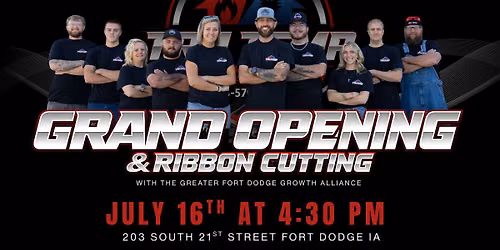 TRU TEMP GRAND OPENING, RIBBON CUTTING & PARKING LOT PARTY
