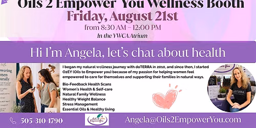 Oils 2 Empower You Wellness Booth