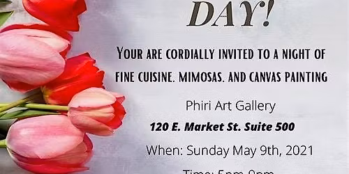 MOTHERS DAY OUT @PHIRI ART " Painting on Canvas \/ Mimosas "
