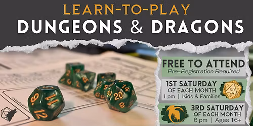 Learn-to-Play Dungeons & Dragons