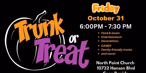 Trunk or Treat at NPC