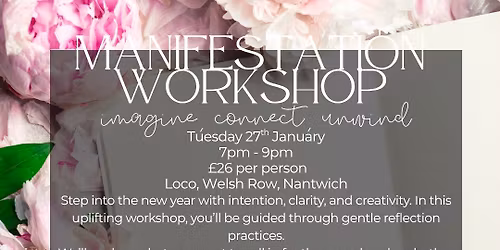 Manifestation Workshop - get ready for 2026