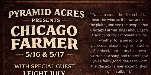 Chicago Farmer Live at PA