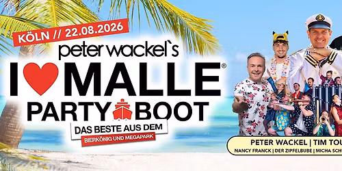 Peter Wackels I love Malle Partyboot 2026
