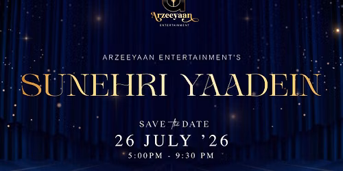 Sunehri Yaadein - Raman Kant Live-in-Concert 