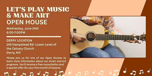 Derry Open House | Let's Play Music
