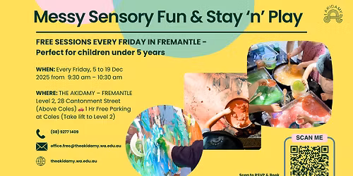 Messy Sensory Fun & Stay \u2018n\u2019 Play