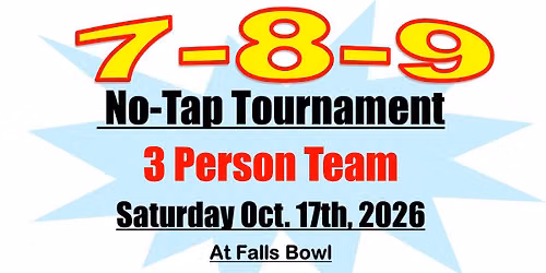 7-8-9 Bowling Tournament 