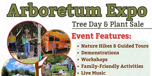Arboretum Expo: Tree Day and Plant Sale 2026!