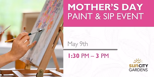 Mother's Day Paint & Sip