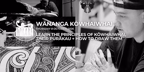 W\u0101nanga K\u014dwhaiwhai with Jayden Hokianga