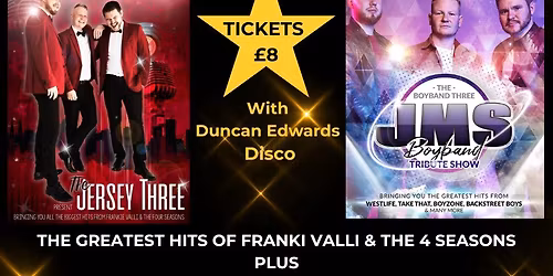 JMS - BOYBANDS V JERSEY BOYS SHOW 2026