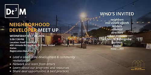 Neighborhood Developer Meetup