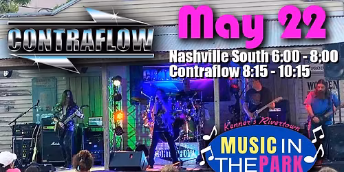 Contraflow at Rivertown's Music in the Park