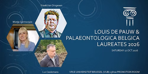 THE LOUIS DE PAUW & PALAEONTOLOGICA BELGICA AWARD CEREMONY 2026