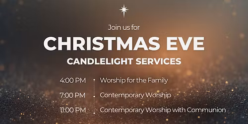 Christmas Eve Candlelight Services