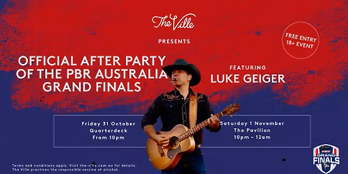 Official After Party of the PBR Australia Grand Finals